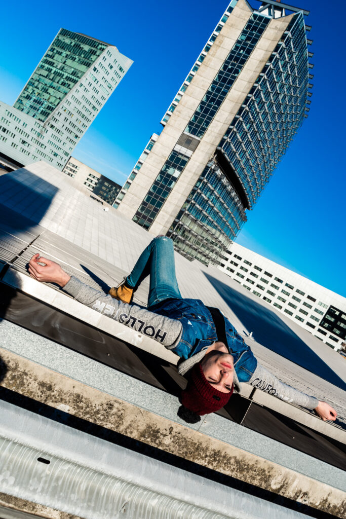 Image tirée de la série "WESTFEILD Roof Top" du photographe Eric Maes