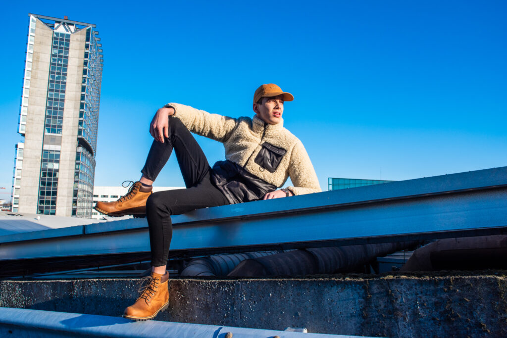 Image tirée de la série "WESTFEILD Roof Top" du photographe Eric Maes