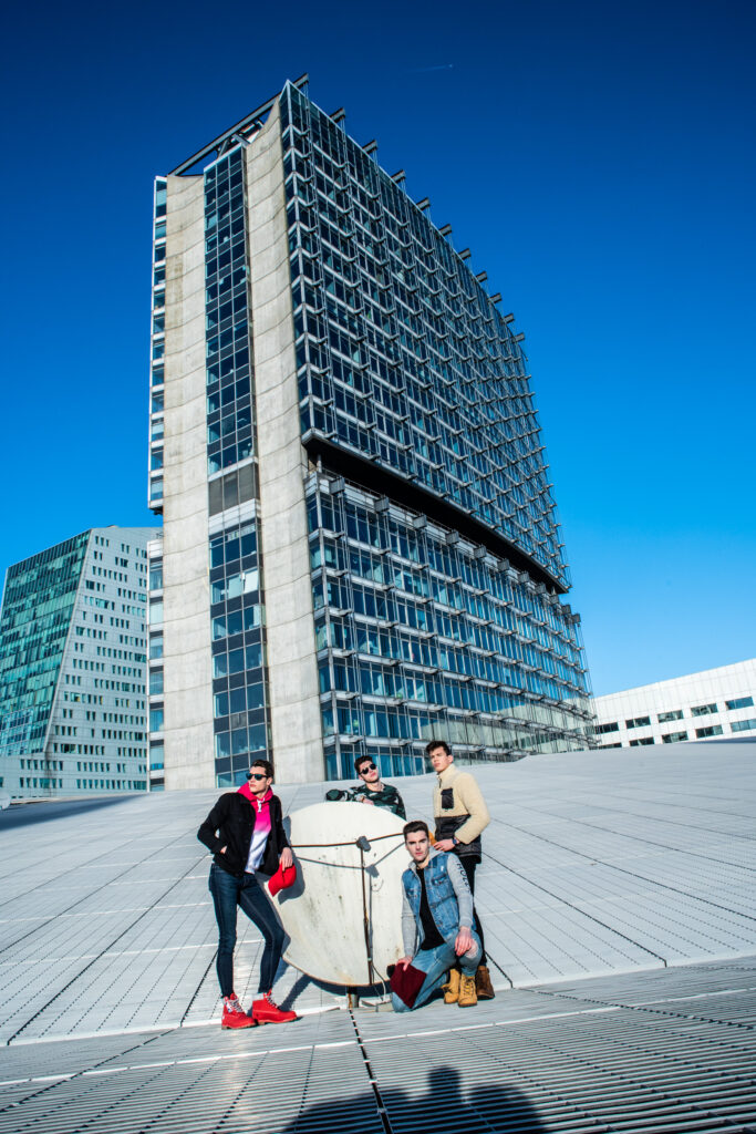 Image tirée de la série "WESTFEILD Roof Top" du photographe Eric Maes