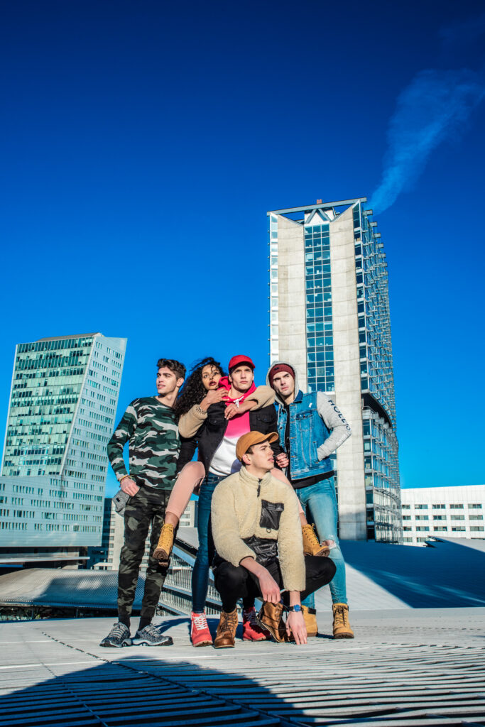 Image tirée de la série "WESTFEILD Roof Top" du photographe Eric Maes