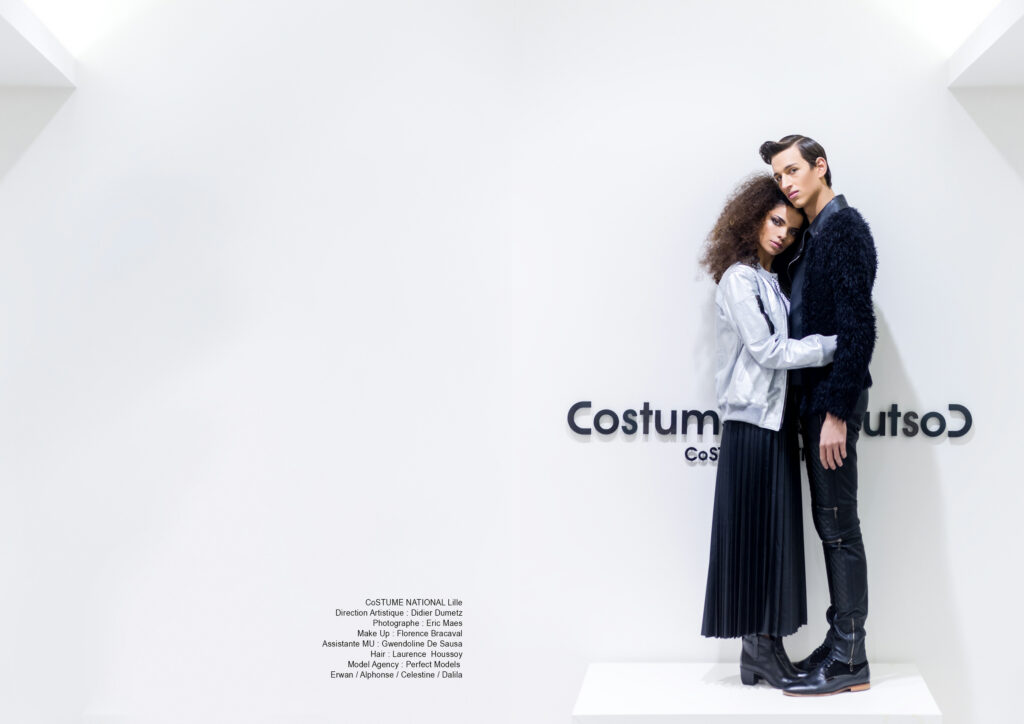 Image tirée de la série "Costume National" du photographe Eric Maes